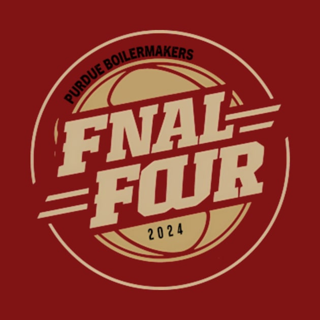 Purdue Boilermakers Final Four 2024 by YASSIN DESIGNER