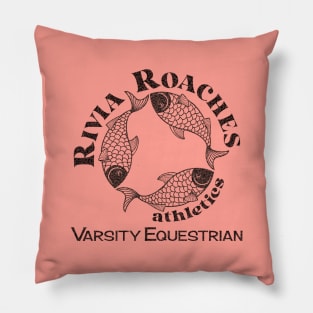 Roach: Rivia Roaches Equestrian Pillow