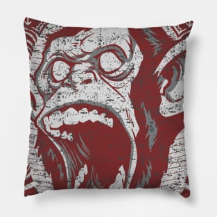 Angry Chimp Pillow