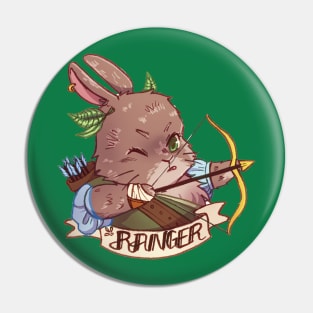 Ranger - TTRPG Buns Series Pin