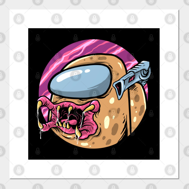 Predator Imposter Among Us Game Posters And Art Prints Teepublic