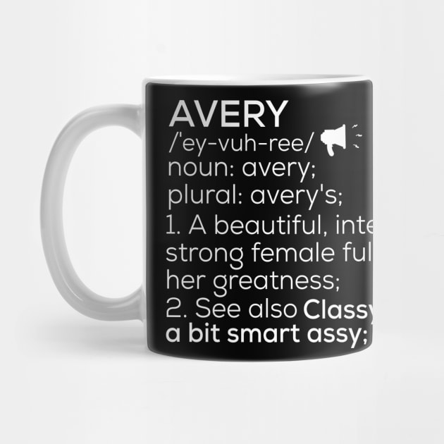 AVERY name' Mug