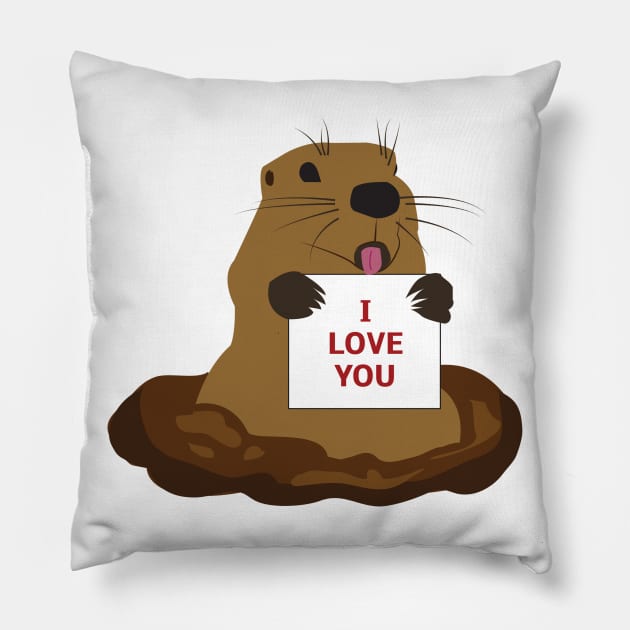 I love you Pillow by dddesign