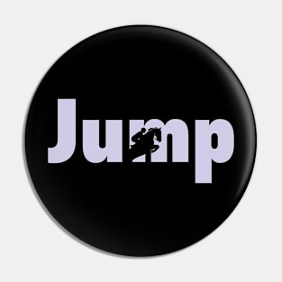 Jump Equestrian Pin