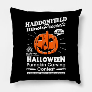 Haddonfield Pumpkin Carving Contest Pillow