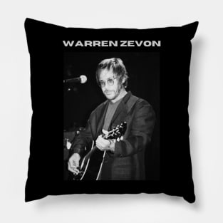 Warren Zevon Pillow