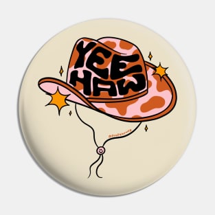 Yeehaw Cowboy Hat Pin