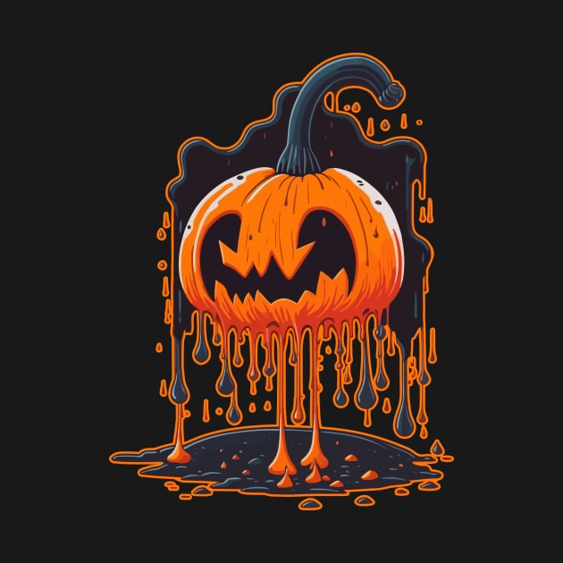 melting pumpkin by CoySoup