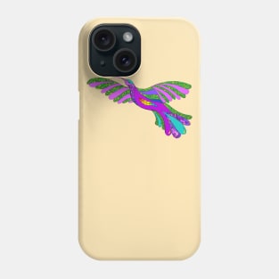 Vibrant Magical Hummingbird Phone Case