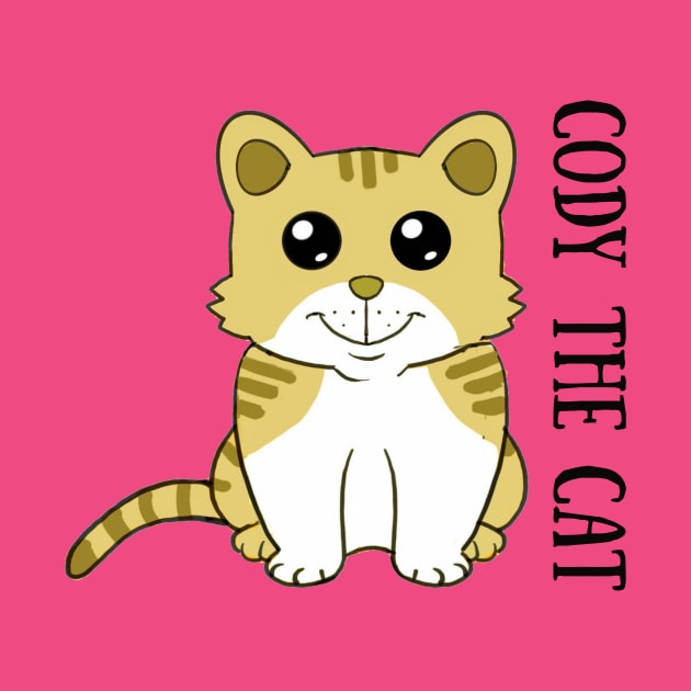 Cody the Cat by Pearla Arts