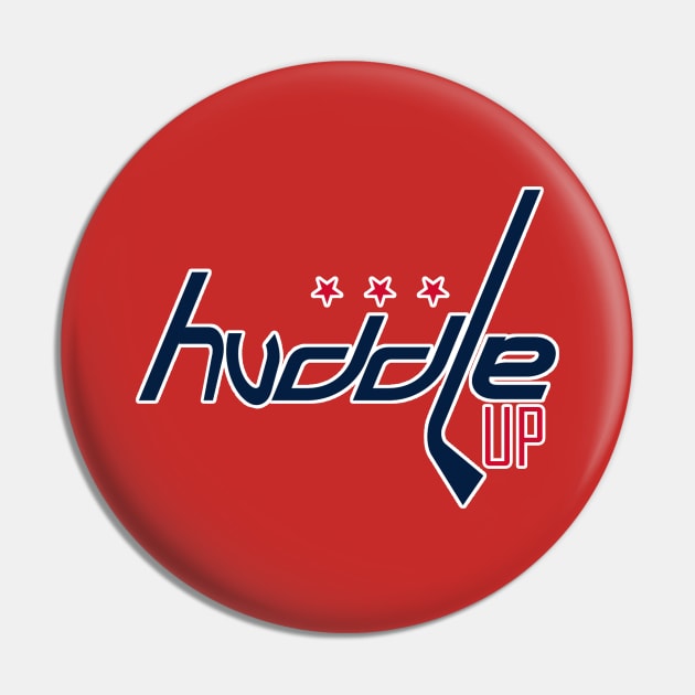 The District Pin by Huddle Up Podcast