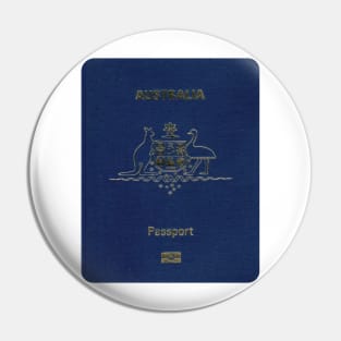 Australian Passport Pin