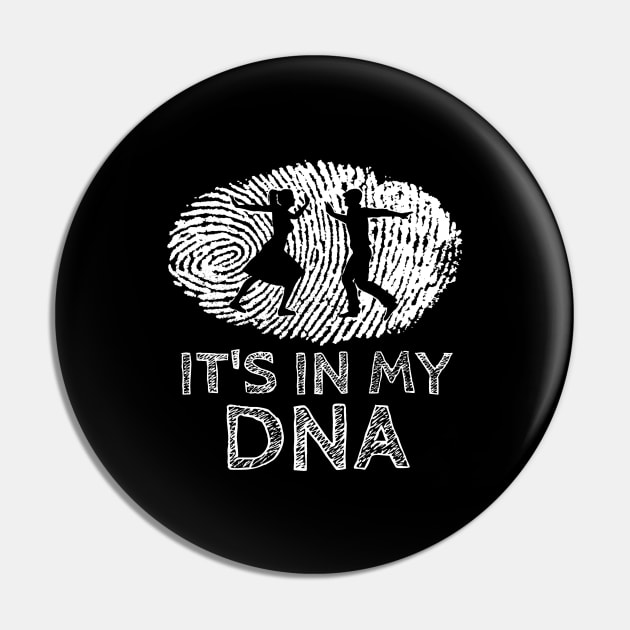 Lindy Hop It's in my DNA Pin by echopark12