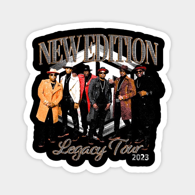 new vintage edition hip hop Magnet by Shaun Reichel