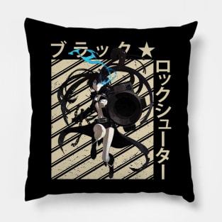 Fires of Desolation The Black Rock Shooter Chronicles Pillow