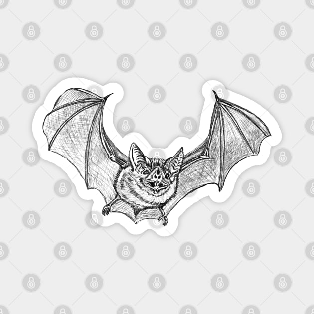 Vampire Bat Magnet by Kyko619