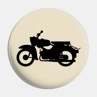 Simson Goshawk / Sparrowhawk silhouette Pin