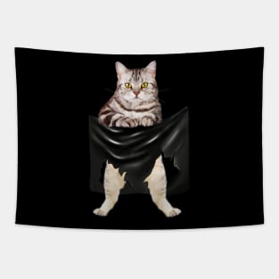 American Shorthair Cat, Love Shorthair Tapestry