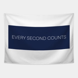 Every Second Counts Tapestry