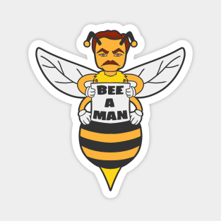 Bee Man Magnet