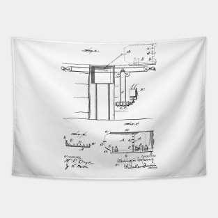 Method of Mining Coal Vintage Patent Hand Drawing Tapestry