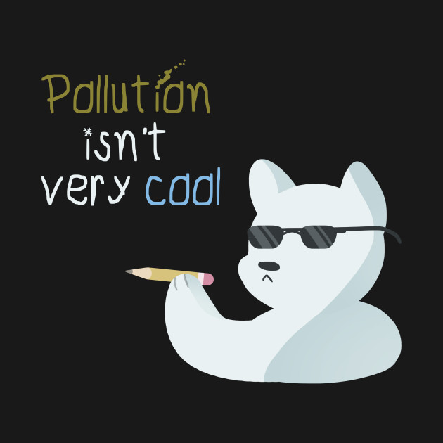 Pollution isn't very cool Polar Bear Global Warming by yellowpomelo