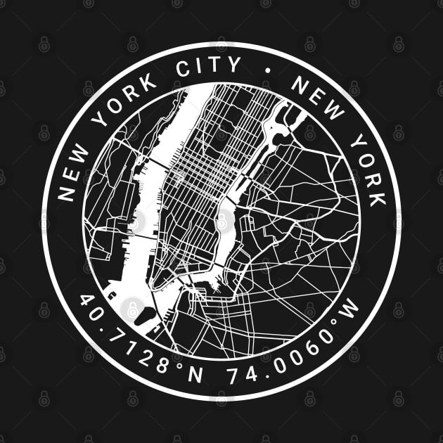 New York City Map by Ryan-Cox