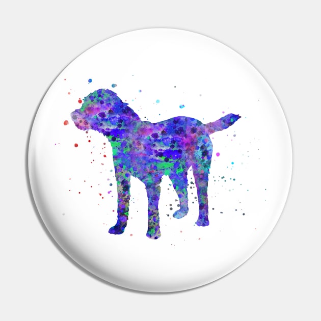 Border Terrier Pin by RosaliArt