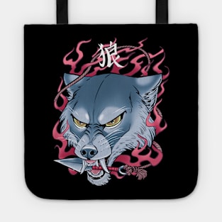 Angry Wolf Kunai Tote