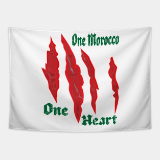 Marocain Proud One Heart One Morocco Tapestry