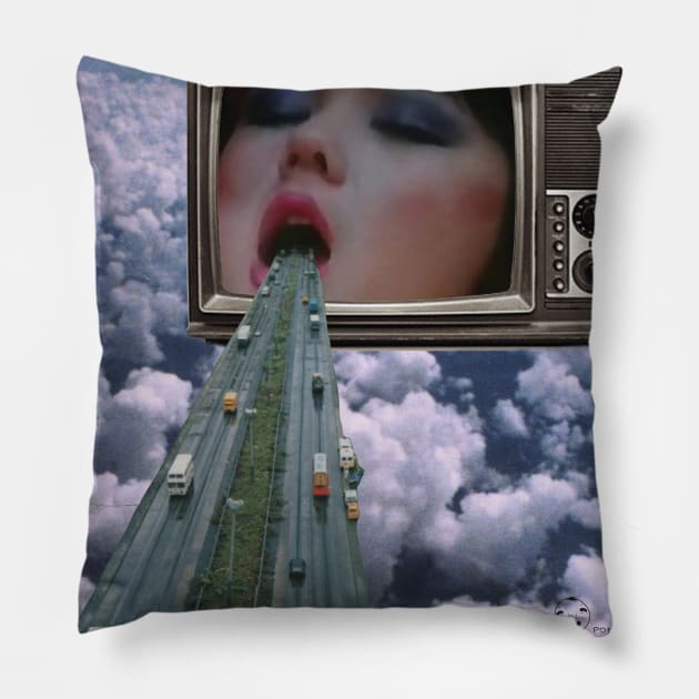 THE WAY OUT Pillow by Pinches Dibujos Feos