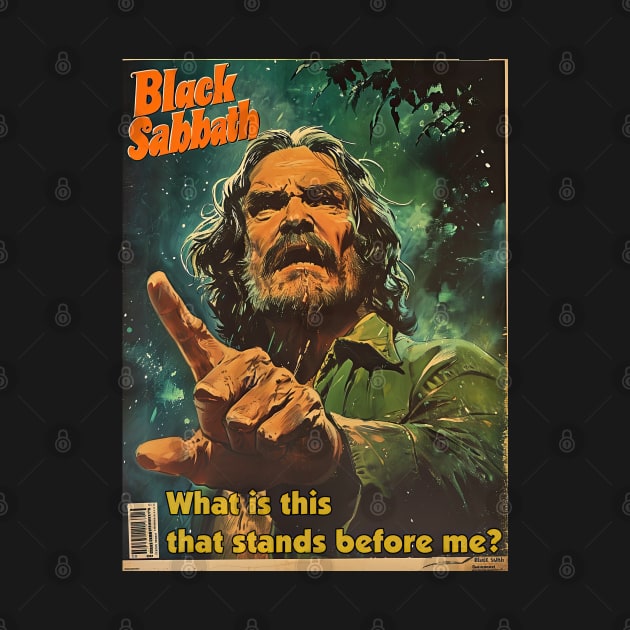 Black Sabbath, A vintage comics cover by obstinator