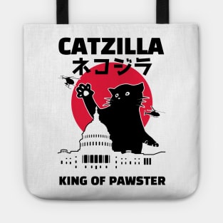 CATZILLA - King of Pawster Tote