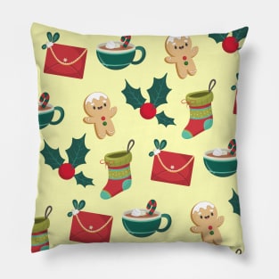 Christmas pattern, Funny Christmas design gift idea Pillow