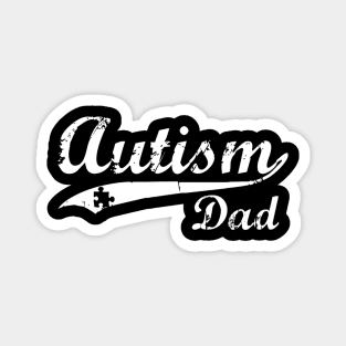 Mens Autism Dad Magnet