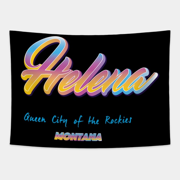 Helena Montana Tapestry by BY TRENDING SYAIF