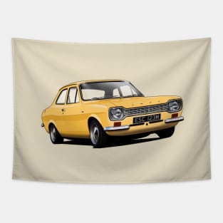 Ford Escort Mk 1 in sahara beige Tapestry