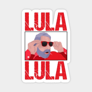 Funny Lula Meme with Sunglasses Magnet