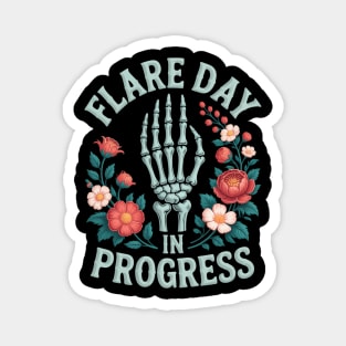 Chronic Illness Flare Day In Progress Spoonie Awareness Magnet