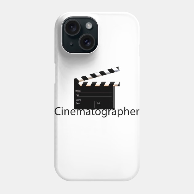 Cinematographer t-shirt Phone Case by vixfx