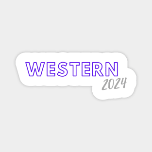 Western 2024 Magnet