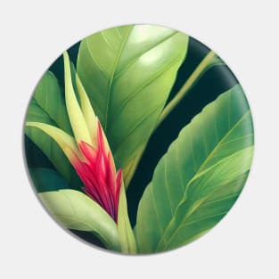 Lush Exotic Tropical Plants Pin