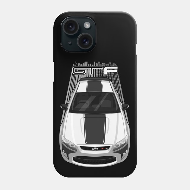 Ford Falcon GT-F 351 - White - Black Stripe Phone Case by V8social