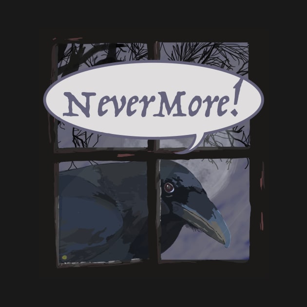 NeverMore! by RobertBretonArt