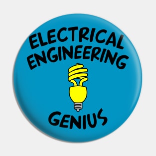 Electrical Engineering Genius Pin