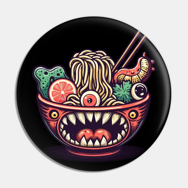 Ramen Kaibutsu Pin by Ikibrai