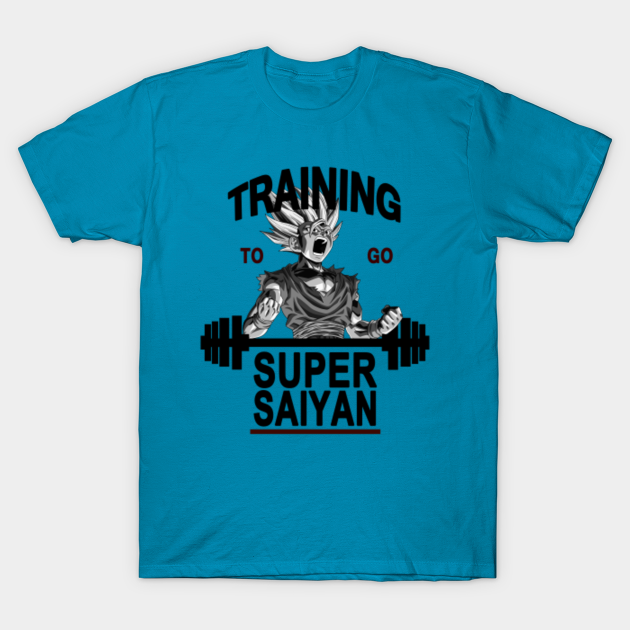 Training To Go Super Saiyan Dragon Ball Z T Shirt Teepublic Training To Go Super Saiyan Dragon Ball Z T Shirt Teepublic