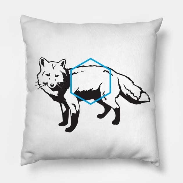 Fox 20XX Pillow by waveformUSA