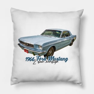 1966 Ford Mustang 2 Door Hardtop Pillow