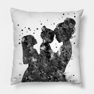 Mother and daughters Pillow